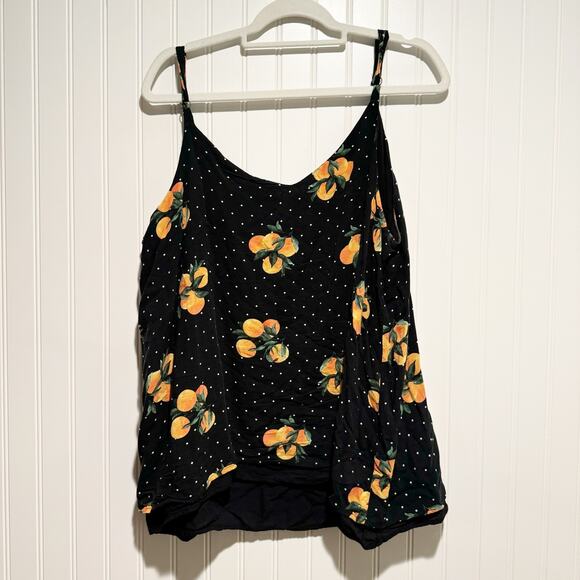 Torrid Polka Dot Orange Print Swing Tank Plus Size 2X - Picture 6 of 6